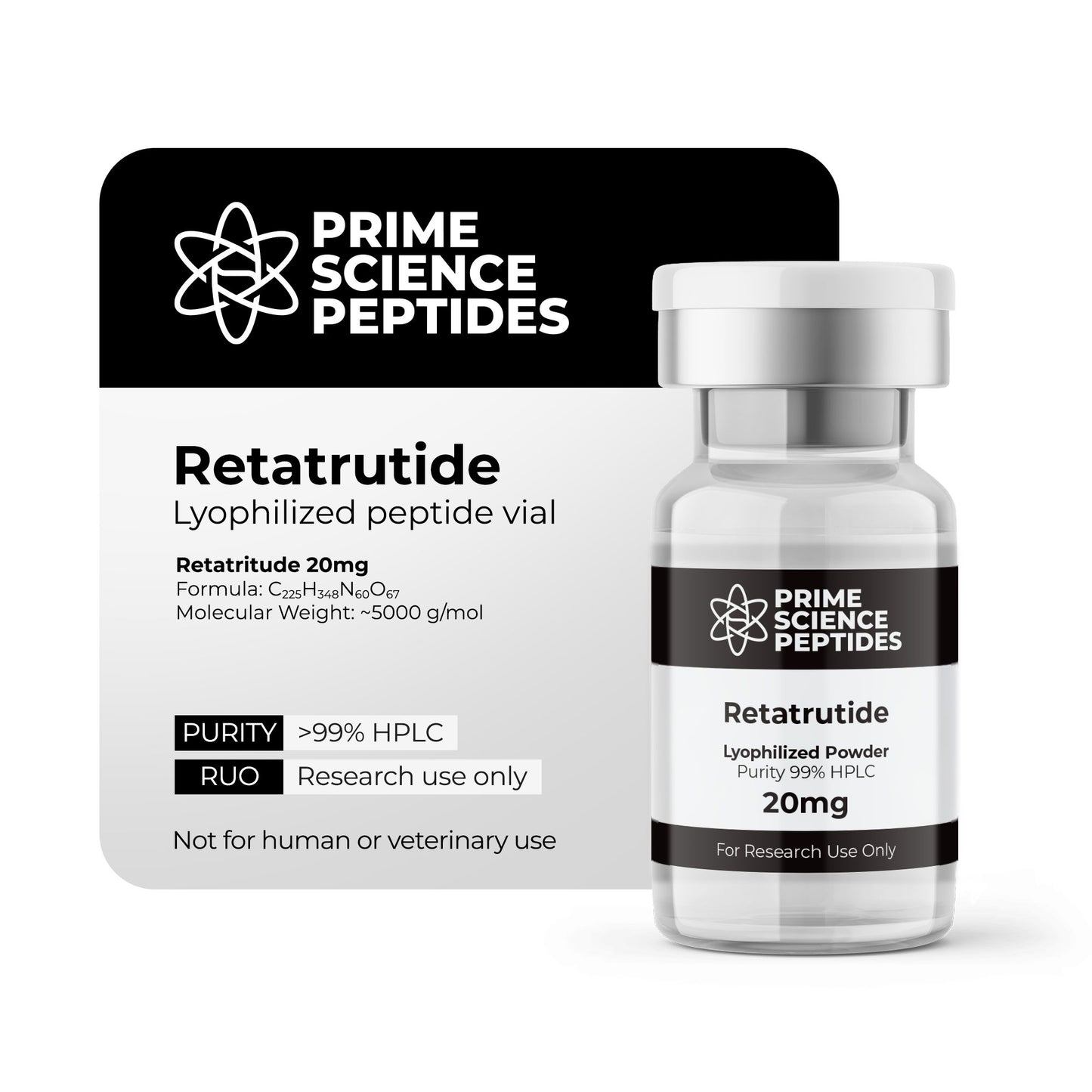 Reta GLP-3 10mg-100mg | Purity 99% HPLC (10 Pack)