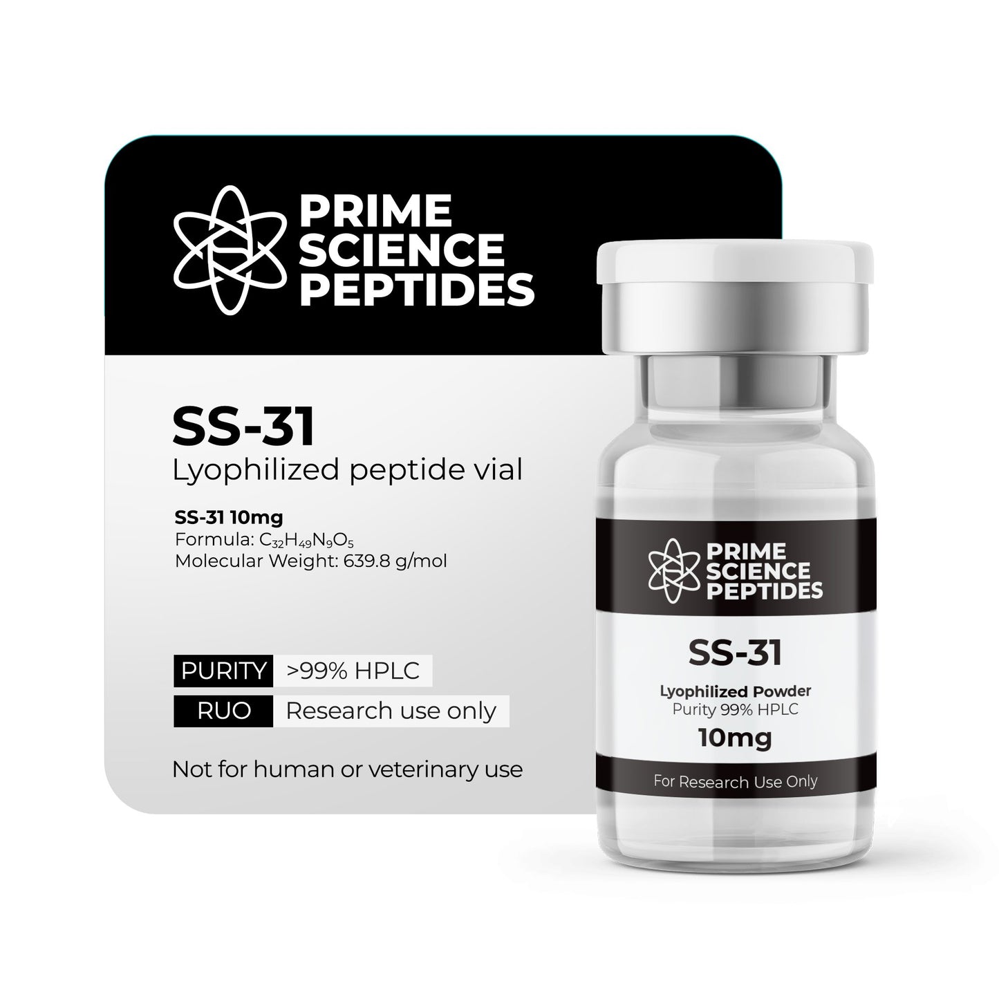 SS-31 10mg-50mg | Purity 99% HPLC (10 Pack)