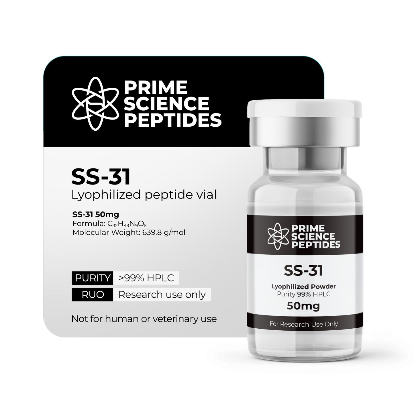 SS-31 10mg-50mg | Purity 99% HPLC (10 Pack)