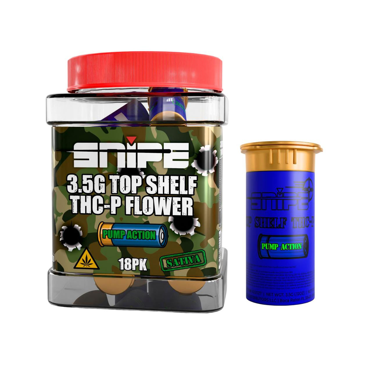 Snipe THCP Flower 3.5G -18PK