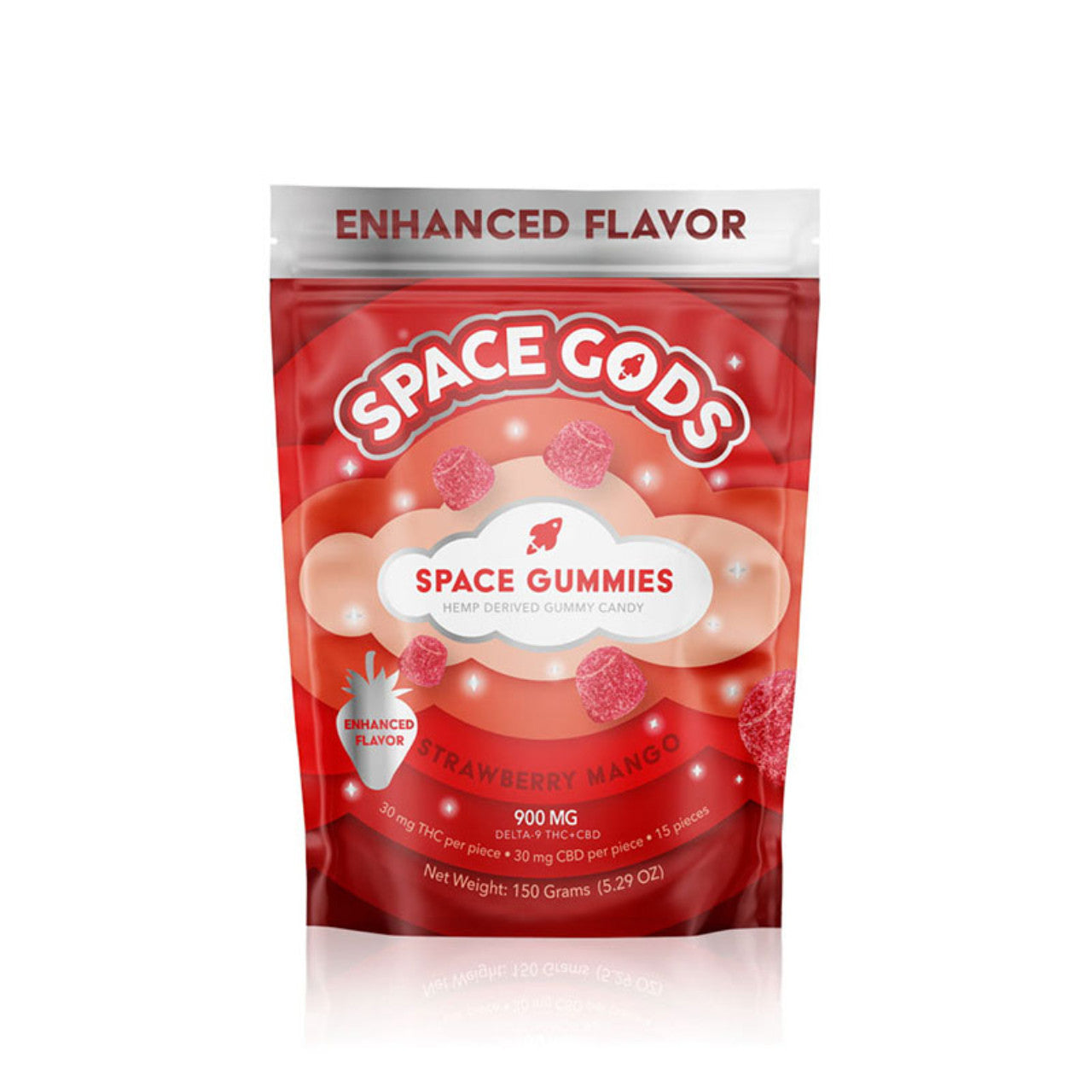 Space Gods Delta-9 THC/CBD Space Gummies - 900MG