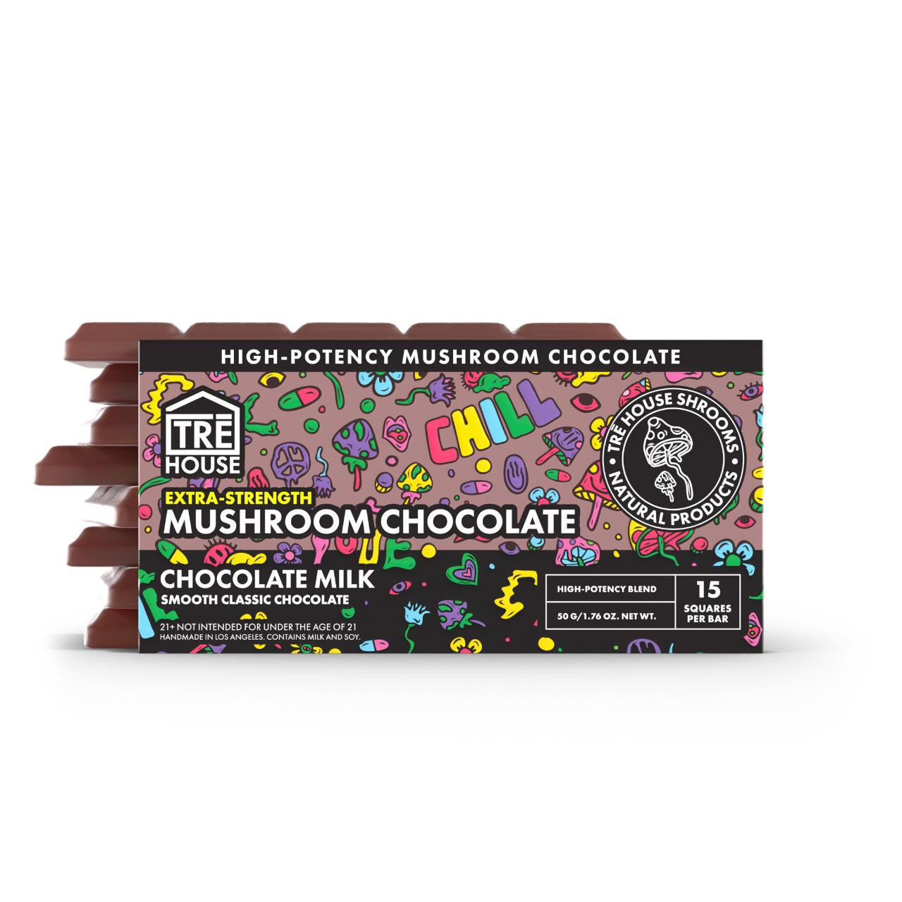 TRE House Extra Strength Microdose Chocolate Bar (BOX OF 10)