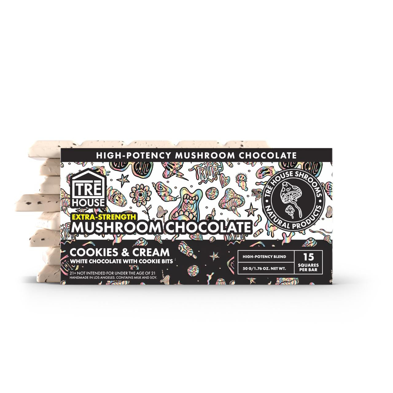 TRE House Extra Strength Microdose Chocolate Bar (BOX OF 10)