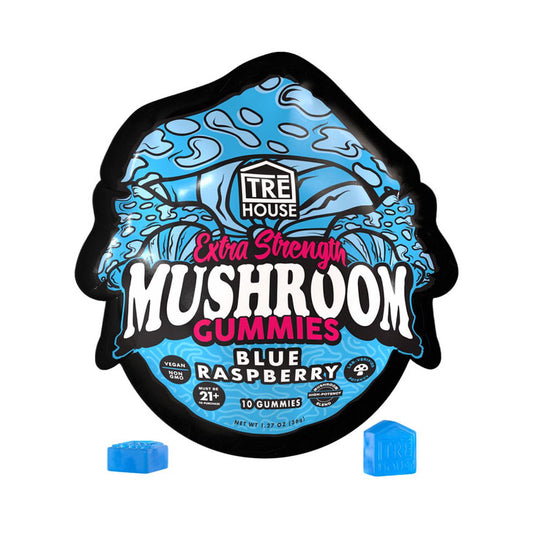TRĒ House Extra Strength Magic Mushroom Blend Gummies - 10 Count Box