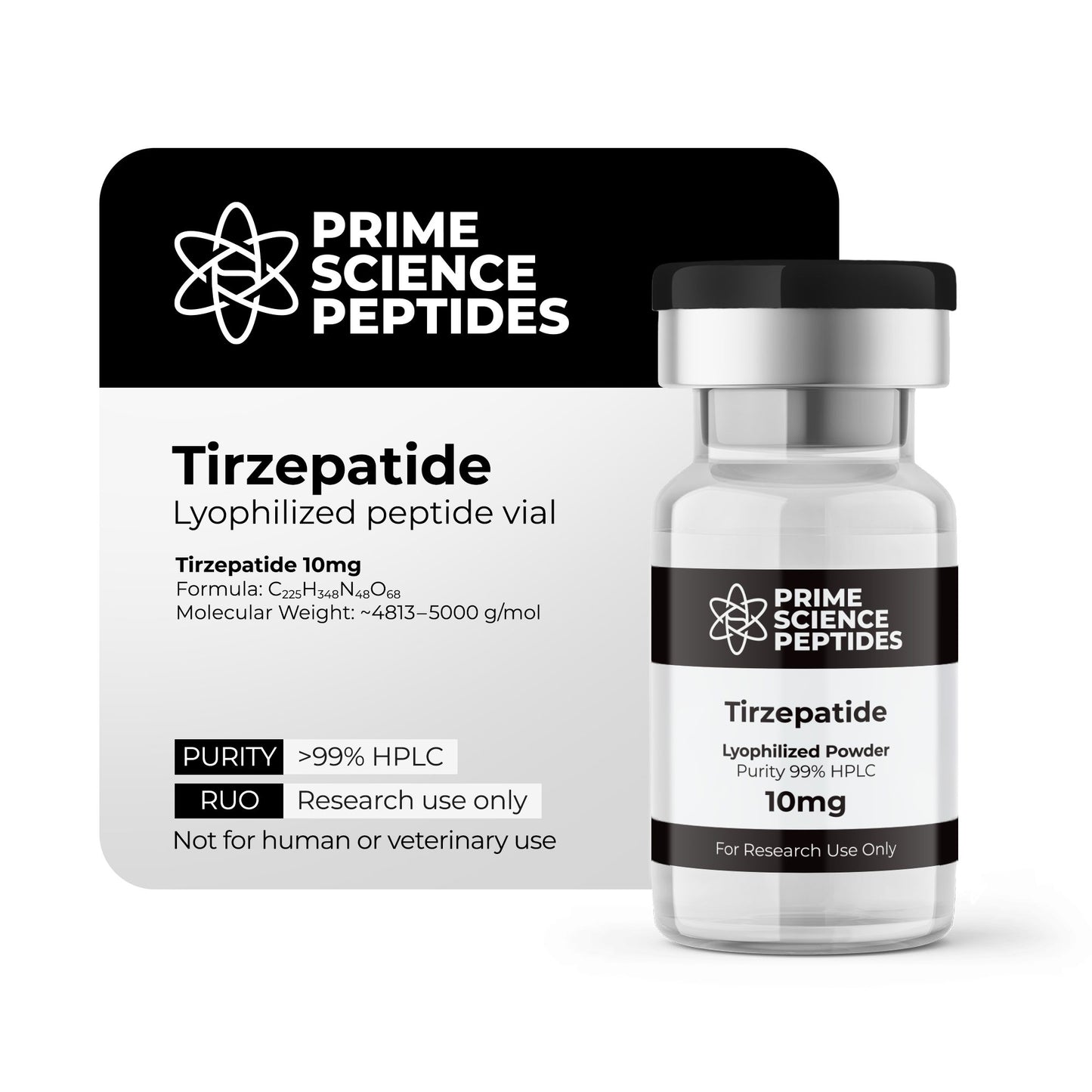 Tirz GLP-2 | Purity 99% HPLC (10 Pack)