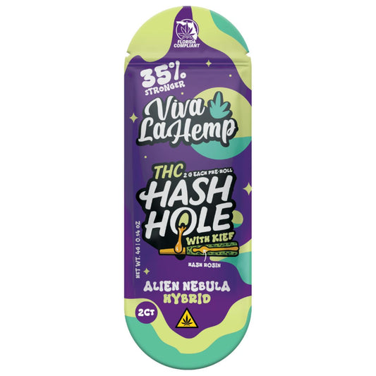 Viva La Hemp Kief Hash Hole PreRolls 2G 2PK