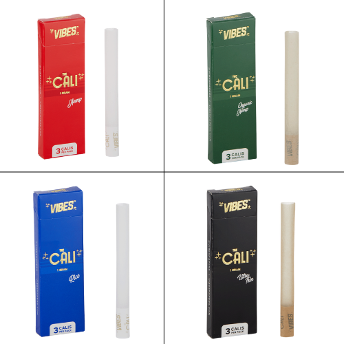 VIBES The Cali Pre-Rolled Cones 1G Size 8CT - Wholesale Hemp Cones