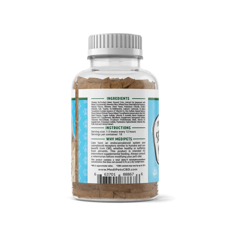 MediPets CBD Cat Treats Seafood Medley  300mg