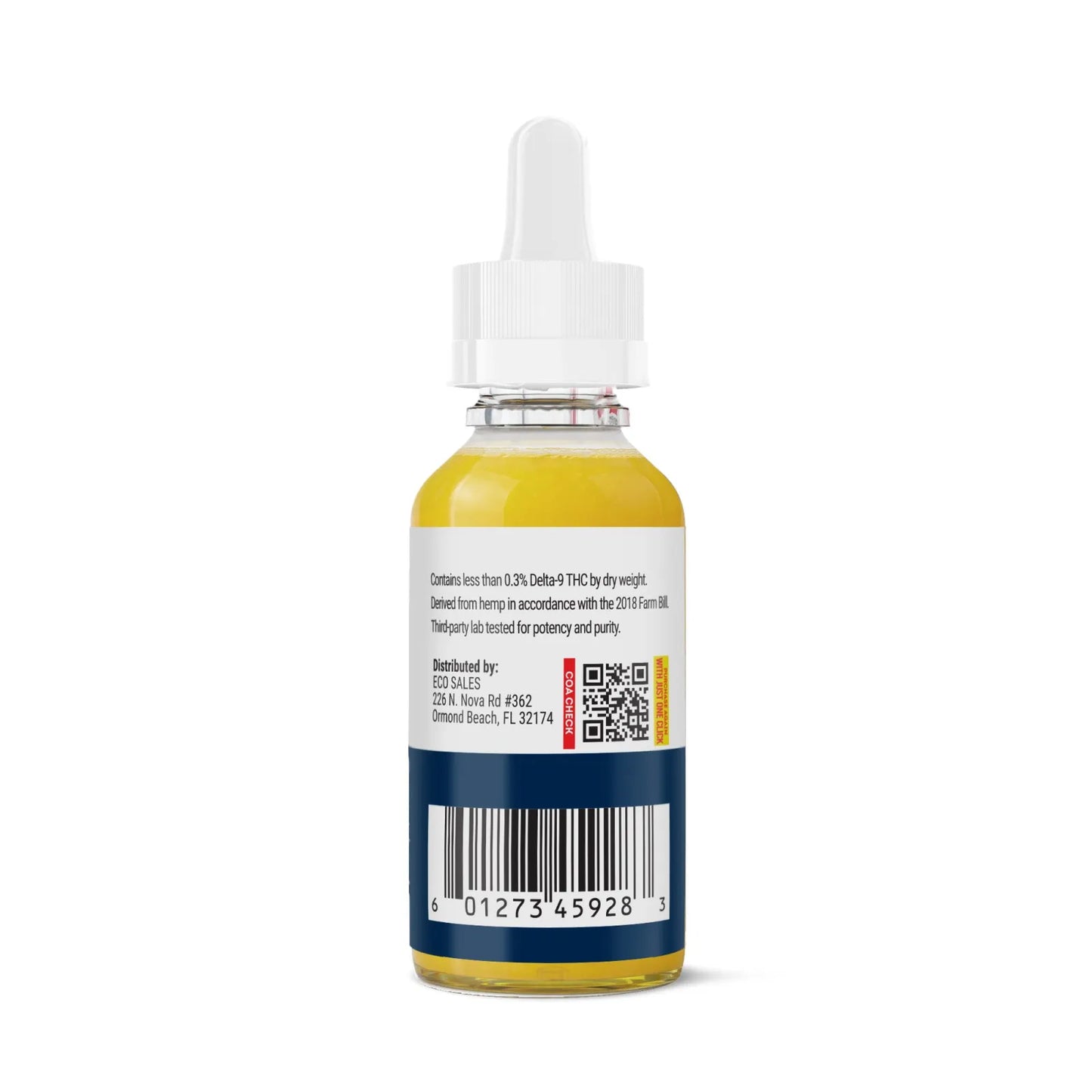 Chill Plus D9 Nano Unflavored Oil Drops - 1,200mg
