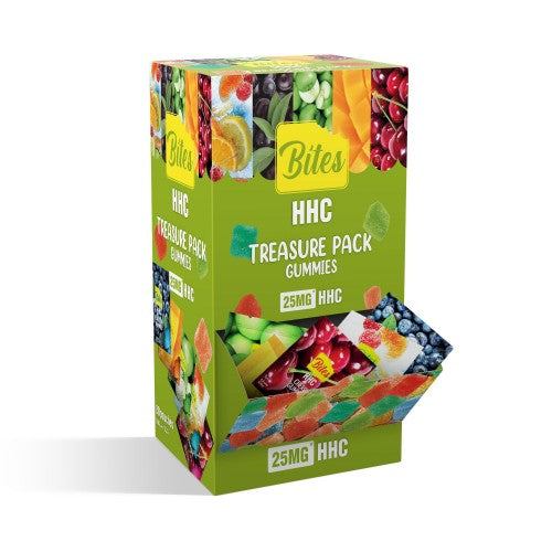 Bites HHC Gummies 80pc Display Box - Individually Wrapped | Wholesale Bulk
